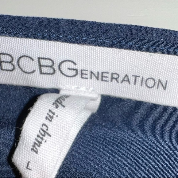 BCBGeneration Deep Blue Backless Dress - Picture 3 of 3